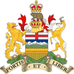 Wappen von Alberta