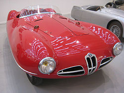 Frontansicht Alfa Romeo Disco Volante