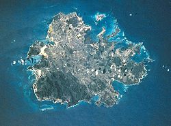 Satellitenbild von Antigua