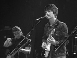 Arctic Monkeys auf der NME Tour 2006 in Newcastle Academy