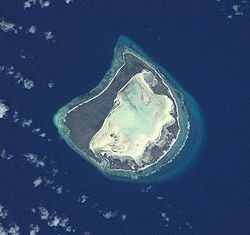 NASA-Bild der Astove-Insel