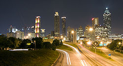 Atlanta bei Nacht 2006