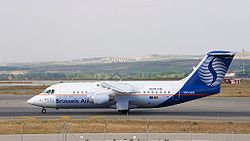 BAE Systems Avro 146-RJ85 - SN Brussels Airlines - OO-DJQ - LEMD.jpg