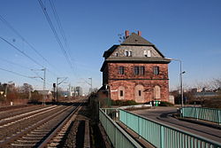 Ehemaliges Bahnhofsgebäude Bahnhof Frankfurt-Oberrad