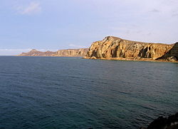 Die Blaue Bucht in der Provinz Benguela