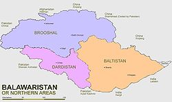 Balararistan liegt im Südwesten von Gilgit-Baltistan