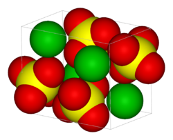 Strukturformel von Strontiumsulfat