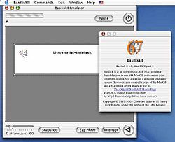 Basilisk II unter Mac OS X