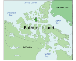 Lage von Bathurst Island