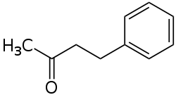 Strukturformel von 4-Phenyl-2-butanon