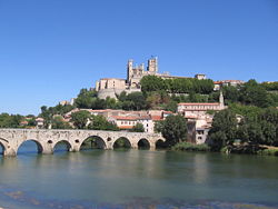 Béziers, Kathedrale St. Nazaire und Pont Vieux