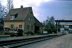 Bahnhof Erbendorf Nord 1993
