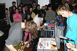 Black Dice live am 24. Februar 2006 in Boston