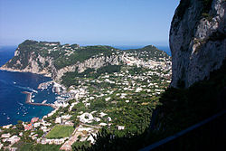 Blick über die Stadt Capri (2004)