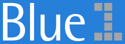 Das Logo der Blue1