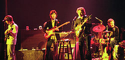 The Band mit Bob Dylan 1974
