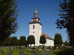 Die Dorfkirche von Bolmsö