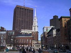 Die Park Street Church in Boston
