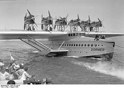 Die Dornier Do X 1930 auf dem Bodensee