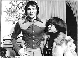 Jan Hoffmann mit Jutta Müller, 1975