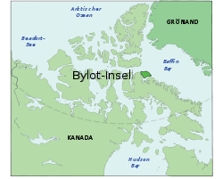 Lage von Bylot-Insel