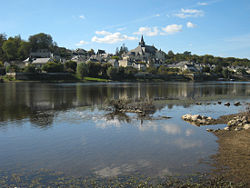 Candes-Saint-Martin - Blick über die Loire