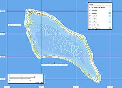 Karte des Kanton-Atolls