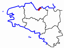 Lage des Kantons Pléneuf-Val-André