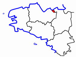 Lage des Kantons Ploubalay