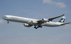 Airbus A340-600 von Cathay Pacific