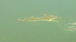 Luftaufnahme, Chalky Island
