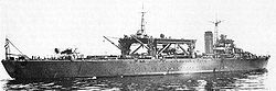Die Chitose vor ihrem Umbau von 1943