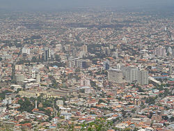 Luftbild von Cochabamba