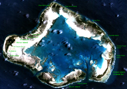 NASA-Bild mit Inselnamen