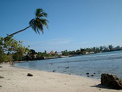 Strand in Crown Point, Tobago