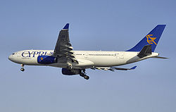 Airbus A330-200 der Cyprus Airways