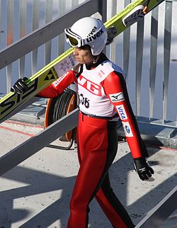 Daiki Itō beim Weltcup in Oslo im März 2010