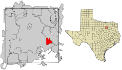 Dallas County Texas Incorporated Areas Balch Springs highlighted.svg