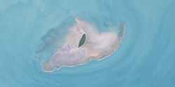 Landsat-Bild der Insel