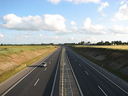 Denmark-Odense-Danish national road 9.jpg