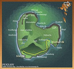 Karte von Fugloy