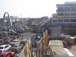 Innenstadt von Accra