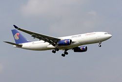 Airbus A330-200 der EgyptAir