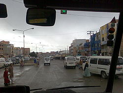 Hauptstraße in El Alto