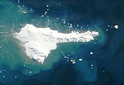 Satellitenbild von Elephant Island