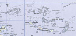 Karte der Engineer-Inseln