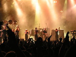Live 2005 bei dem Orange Music Experience Festival in Haifa