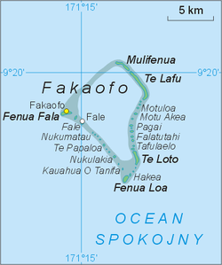 Karte von Fakaofo