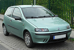 Fiat Punto Dreitürer (1999–2003)