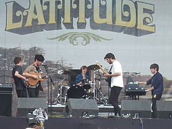 Foals beim Latitude Festival (2008)